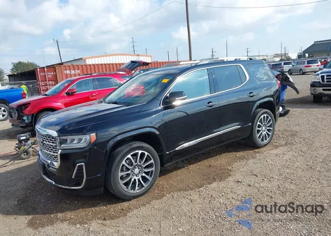 2021 GMC Acadia Fwd Denali из США, поврежденный, VIN 1GKKNPLS8MZ213302